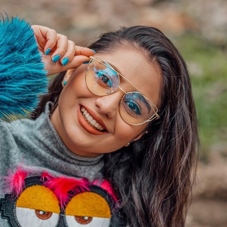 Portrait of Riley, group coordinator and fusion cooking expert